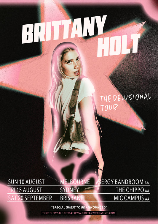 Delusional Tour Poster (Signed)